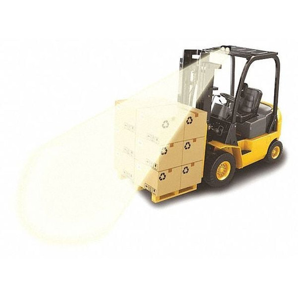 Ideal Warehouse Innovations Safety Front Light, Polycarbonate, Black 70-1096