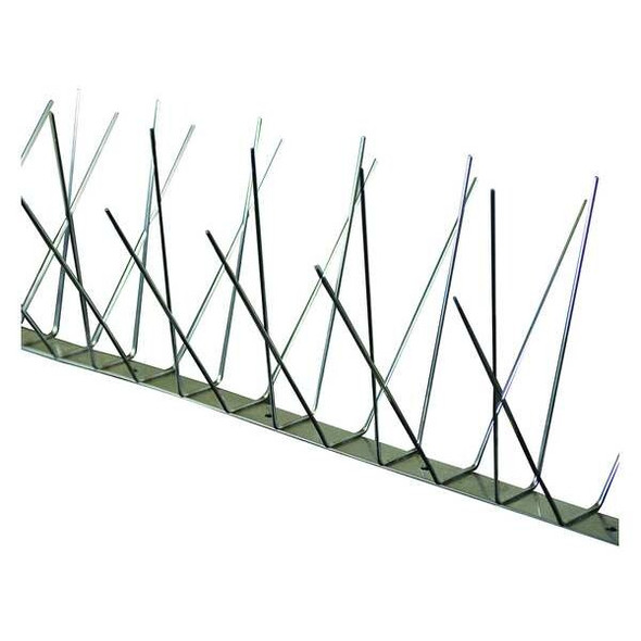 Bird Barrier Bird Repellent Spikes,100ft L,2 1/2 in W BP-S2100 Bird Barrier Bird Repellent Spikes,100ft L,2 1/2 in W BP-S2100
