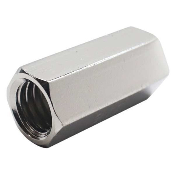 Foreverbolt CplgNt,SStl,NL-19,M8x1.25,13mmx24mm,10PK FBCPM8P10