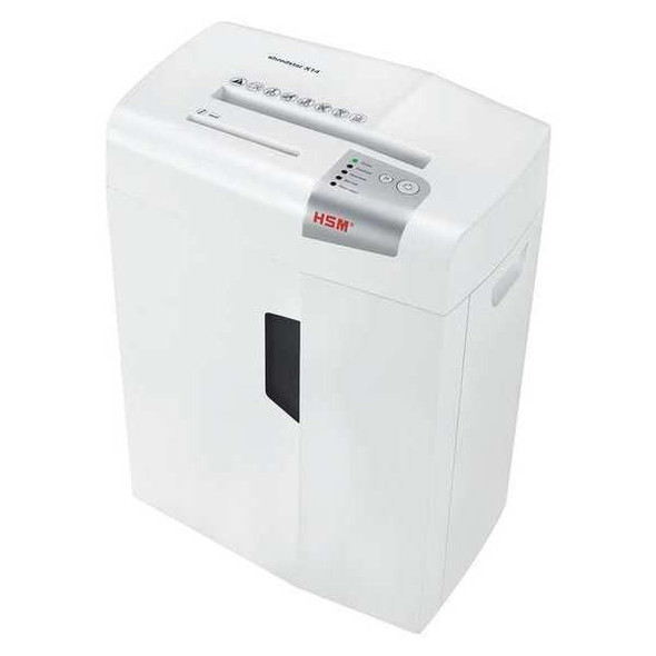 Hsm Paper Shredder, Cross-Cut Style shredstar X14