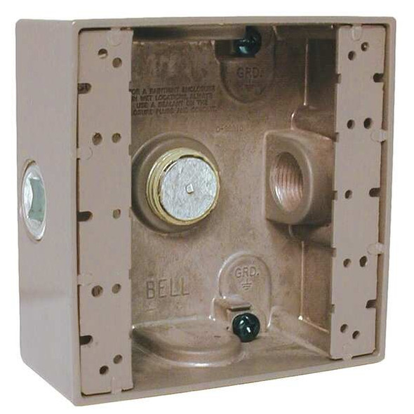 Edwards Signaling weatherproof box, grey for CS405 449