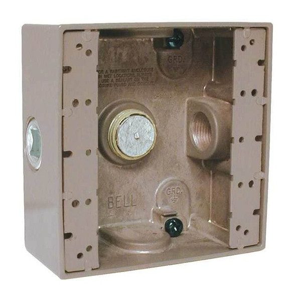 Edwards Signaling weatherproof box, grey for CS405 449