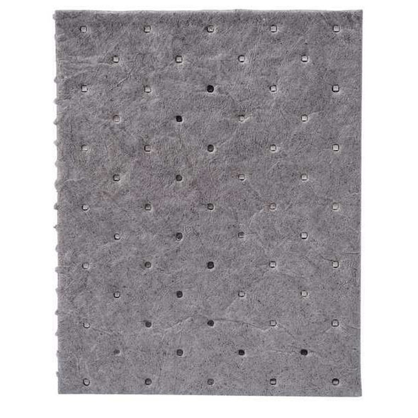 Brady Absorbent Pad,Universal,Gray,PK200 SRP200