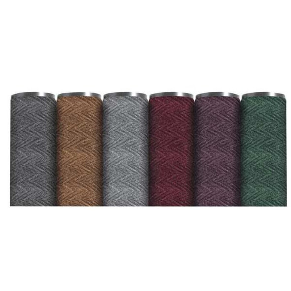 Entrance Mat, Polypropylene, 3-8 in Thick, Charcoal, 2 ft W x 3 ft L  118S0023CH