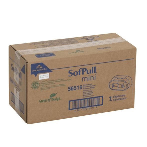 Georgia-Pacific Toilet Paper Disp,(2) Rolls,Plstc,56516 56516
