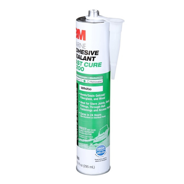 3m Polyurethane Adhesive Sealant, 10 oz, Cartridge, White, Polyurethane Base, 4200 FC 06560