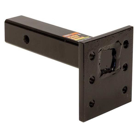 2 Inch Pintle Hitch Mounting Plate - 2 Position, 10 Inch Shank