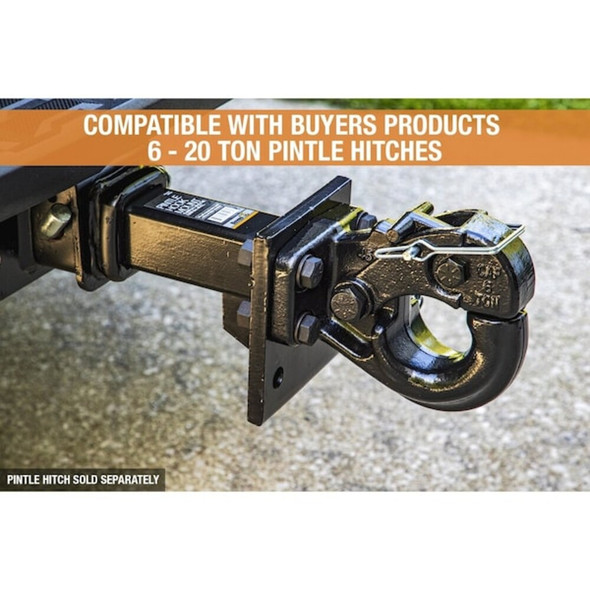 2 Inch Pintle Hitch Mounting Plate - 2 Position, 10 Inch Shank  PM105