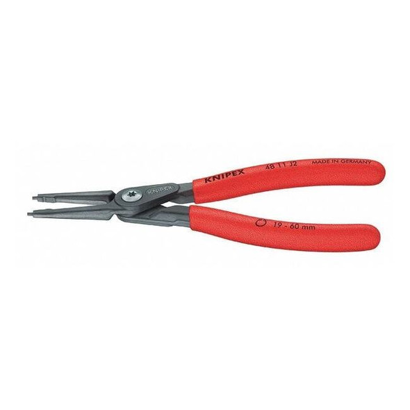 Knipex 12-3/4" Precision internal Circlip Pliers, Plastic Grip 48 11 J4