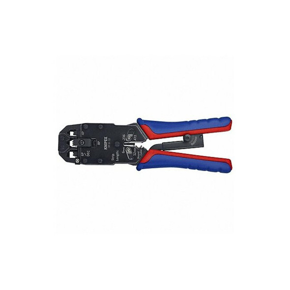 Knipex Crimper,RJ-10/11/12/45,10" L 97 51 12 Knipex Crimper,RJ-10/11/12/45,10" L 97 51 12