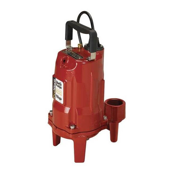 Liberty Pumps Grinder Pump, 10 ft, Single, 115V AC PRG101M
