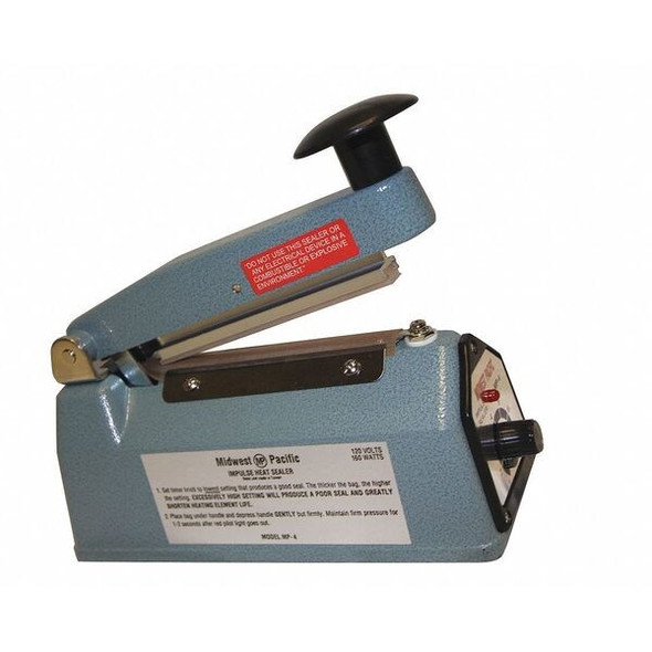 Midwest Pacific Heat Sealer,Hand Operated,120VAC MP-4