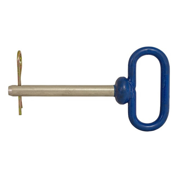 Buyers Products Hitch Pin,4 1/2 in,Zinc Plated Yellow 66122