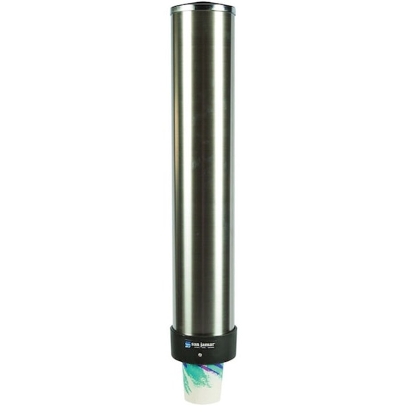 Manufacturer Varies Cup Dispenser,24 3-4 in H,Silver C3400PGR