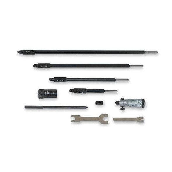 Mitutoyo Inside Micrometer,2 to 12 In 141-233
