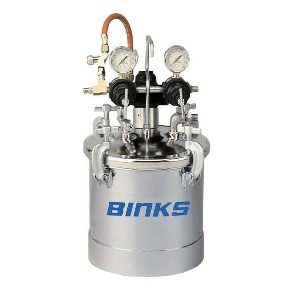Binks Pressure Tank,2.8 Gal 83C-221
