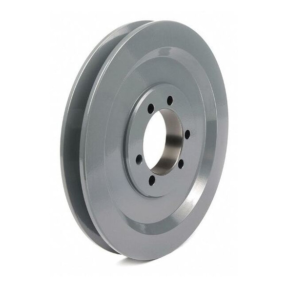 1/2 in to 1-15/16 in Quick Detachable Bushed Bore 1 Groove V-Belt Pulley 8 in OD