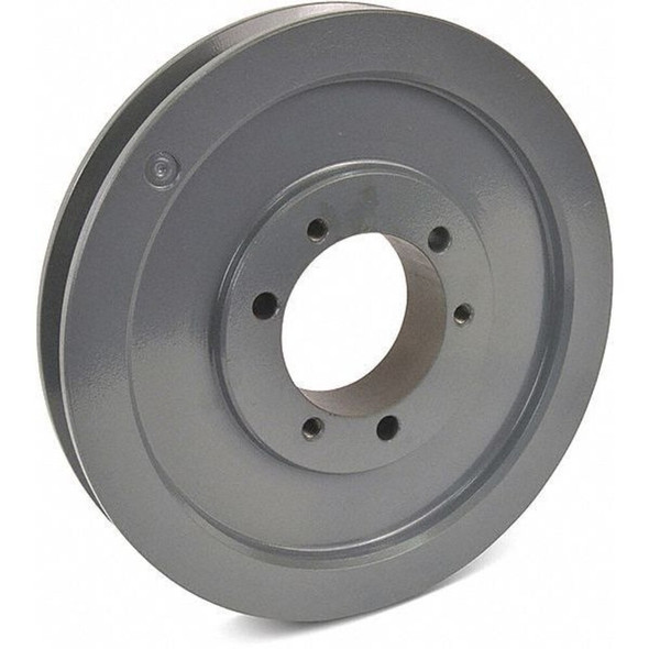 1-2 in to 1-15-16 in Quick Detachable Bushed Bore 1 Groove V-Belt Pulley 8 in OD  3V801