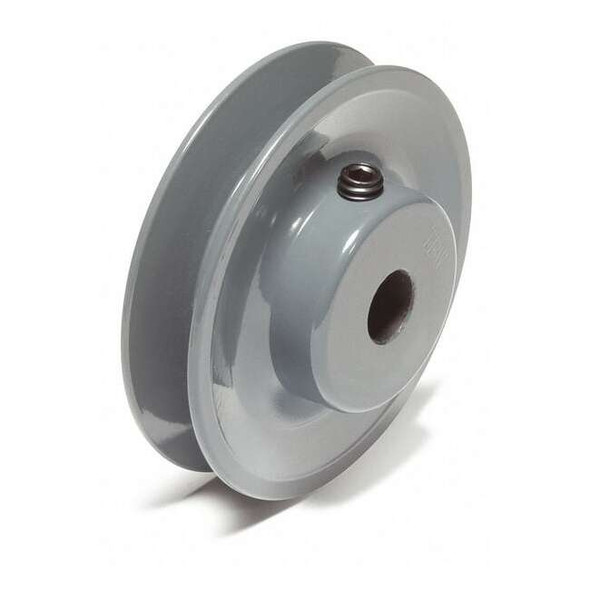 Tb Woods 1/2 in Fixed Bore 1 Groove V-Belt Pulley 3.95 in OD AK4112