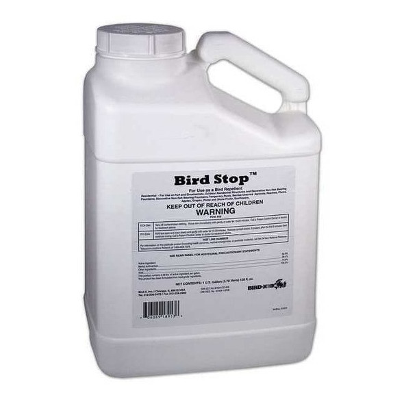 Bird-X Bird Repellent,1 gal,Liquid,12 in H BS-GAL