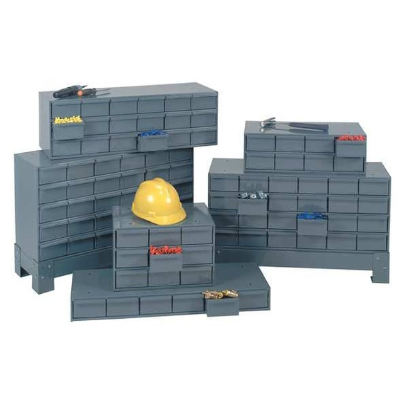 Prime Cold Rolled Steel, Drawer Bin Cabinet, 12 1/4 in D x 21 1/4 in H x 17 1/4 in W