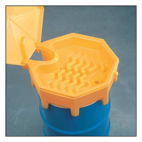 Ultratech Drum Funnel with Lid, 26.5 In, with Spout 499