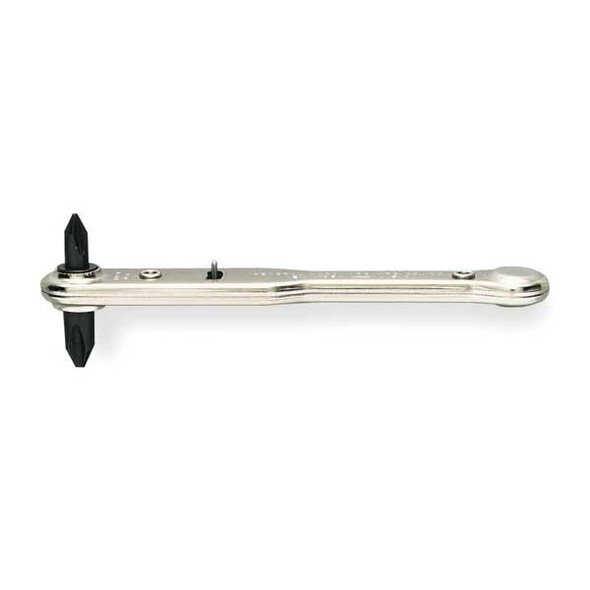 General Tools Multi-Bit Screwdriver, NumBits 1 807X
