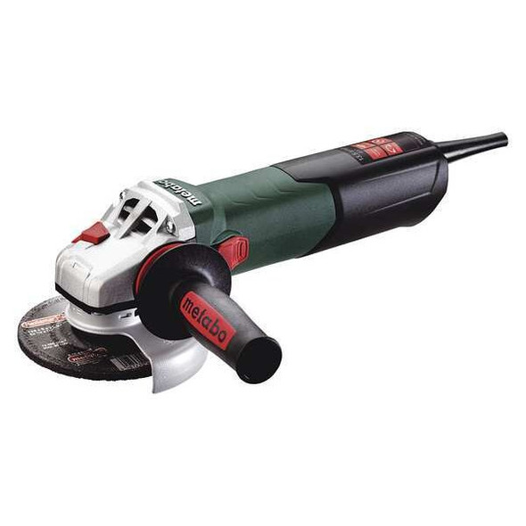 Metabo Angle Grinder,5",13 A,2800 to 11,000 RPM WEV 15-125 QUICK