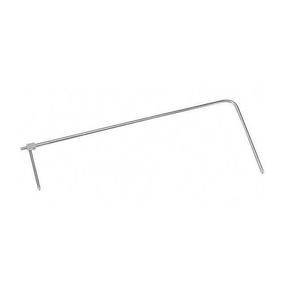 Stainless steel Pitot tube, 5/16" dia., 60-5/8" insertion length.