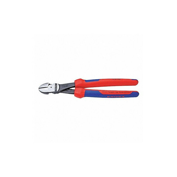 10 in 74 Diagonal Cutting Plier Standard Cut Oval Nose Uninsulated