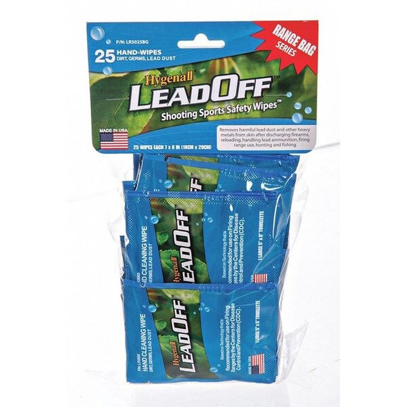 Hygenall Lead Removing Wipes,Bag,PK4 LR5025BGMC