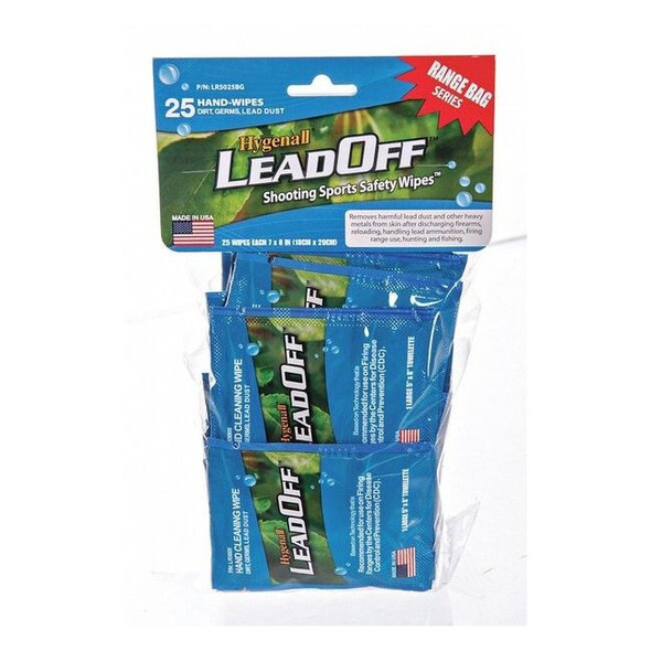 Hygenall Lead Removing Wipes,Bag,PK4 LR5025BGMC