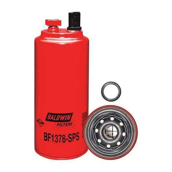 Baldwin Filters Fuel Filter,10-1/32x3-23/32x10-1/32 In BF1378-SPS