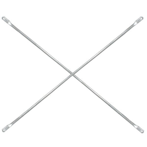 Metaltech Scaffold Crossbrace,84inLx2inWx48inH M-MC4884