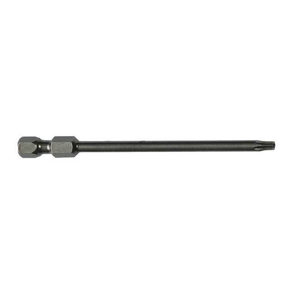 Apex Tool Group Power Bit,SAE,1/4",Hex Power Drive,PK5 49-B-TX-15-H-5PK