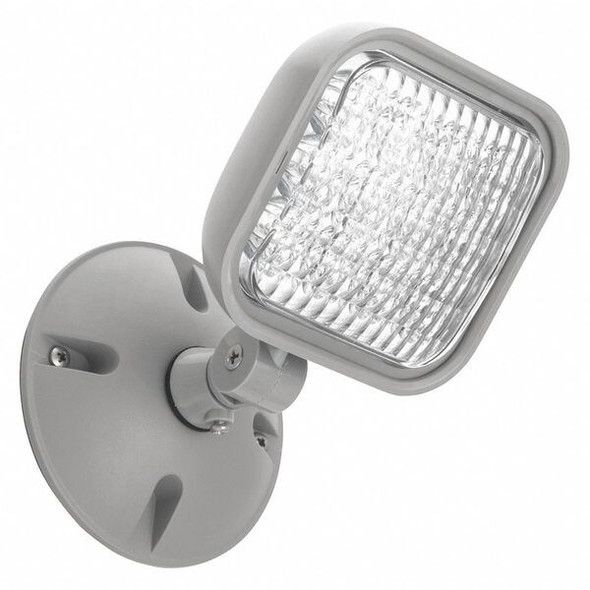 Lithonia Lighting Wet Location Remote Head,4-1/4" L,LED ERE GY SGL WP SQ M12
