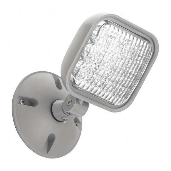 Lithonia Lighting Wet Location Remote Head,4-1/4" L,LED ERE GY SGL WP SQ M12