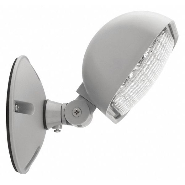 Lithonia Lighting Wet Location Remote Head,4-1/4" L,LED ERE GY SGL WP SQ M12