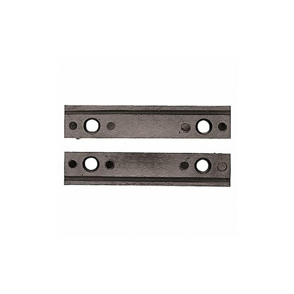 Panavise Repl Grooved Jaws,Bench Vise,Nylon,Black 344