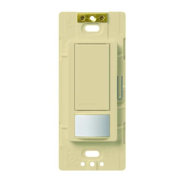 Lutron Vacancy Sensor,PIR,900 sq ft,Ivory MS-VPS6M2-DV-IV