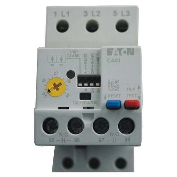 Eaton NEMA Magnetic Motor Starter, Non-Reversing, 1NO, 120V AC, 3 P AN19DN0A5E045