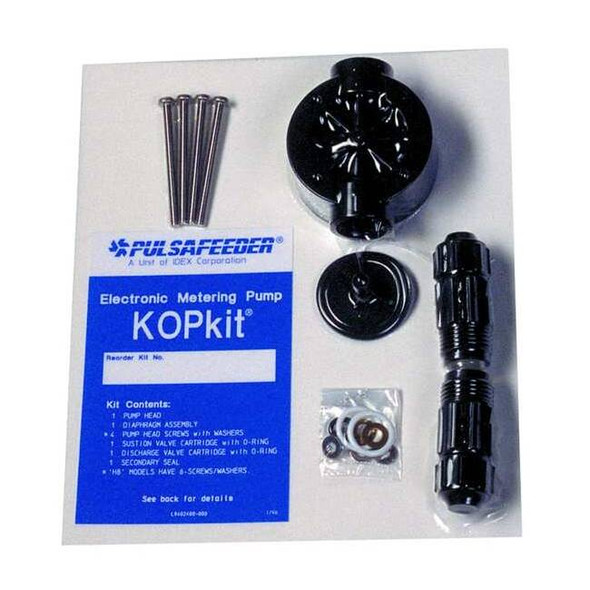 Pulsafeeder PumpHeadRepairKit,PP,1/2inCONN K6PTC3