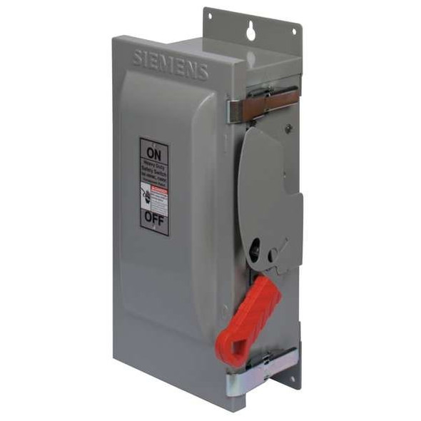 Siemens Fusible, Safety Switch, Heavy Duty, 240 V, 3PST HF321N