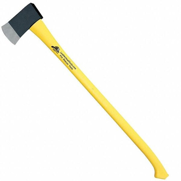 Leatherhead Tools Flat Axe, 36" Yellow Fiberglass Handle, 6 lb. Head FAY-6