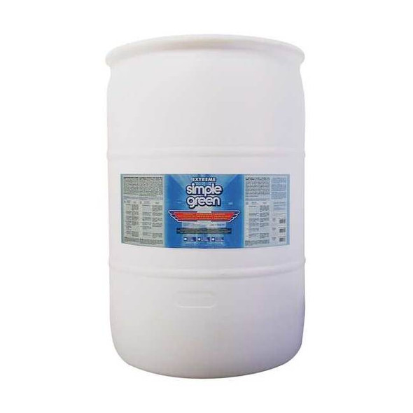 Industrial Cleaner And Degreaser, 55 Gal Drum, Liquid, Clear