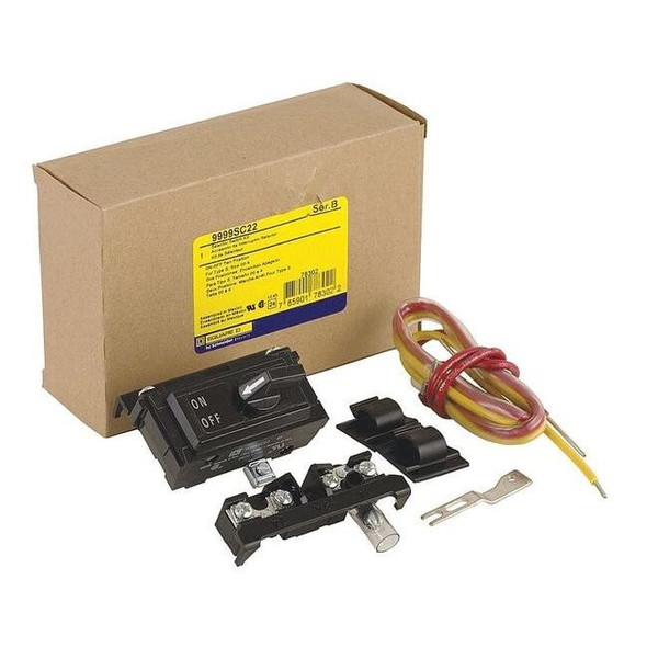 Square D Control Kit, NEMA, Black Selector Switch 9999SC22