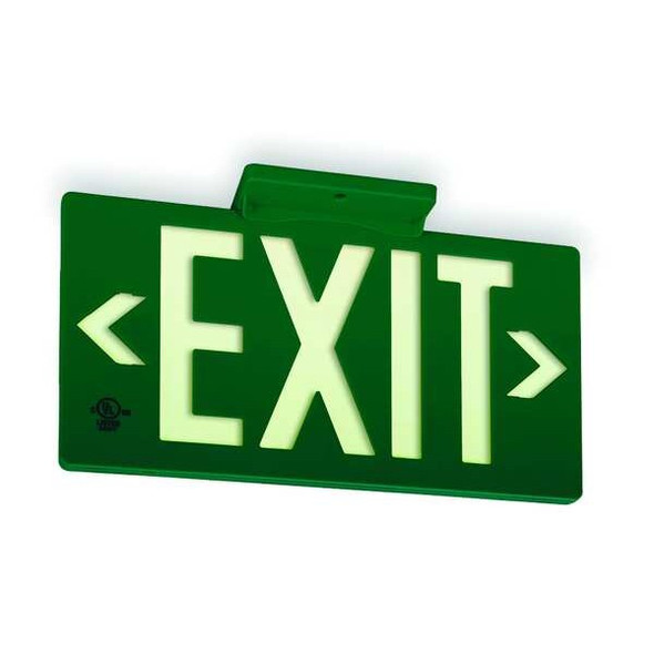 Manufacturer Varies Exit Sign,8 3/4 in x 15 3/8 in,Plastic GRAN1388