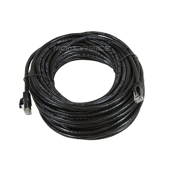Monoprice Patch Cord,Cat 6,Flexboot,Black,50 ft. 9827 Monoprice Patch Cord,Cat 6,Flexboot,Black,50 ft. 9827