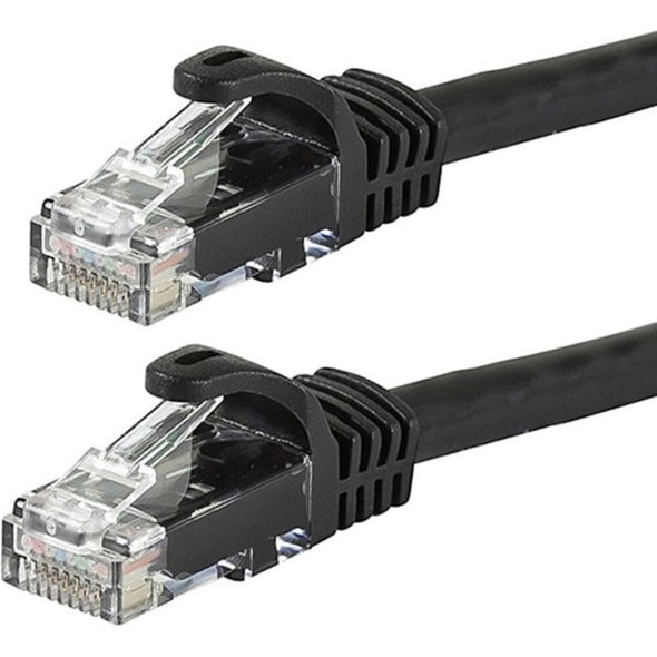 Monoprice Patch Cord,Cat 6,Flexboot,Black,50 ft. 9827