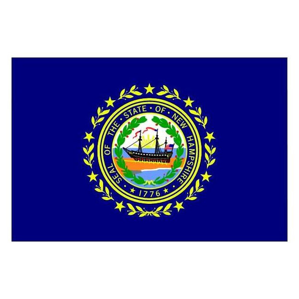 Annin Flagmakers New Hampshire State Flag,3x5 Ft 143460